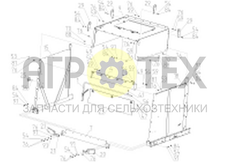 Чертеж Капот (101.14.31.000-01)